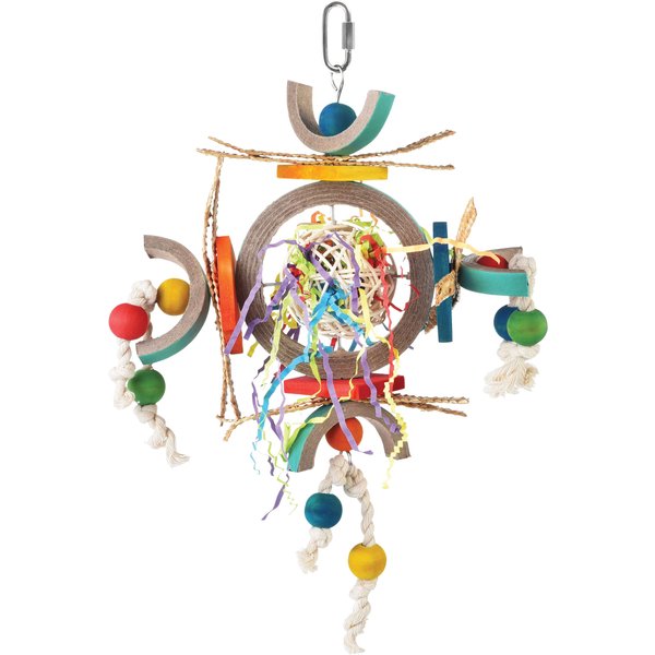 Hari Smart Play Bagel Cascade Bird Toy