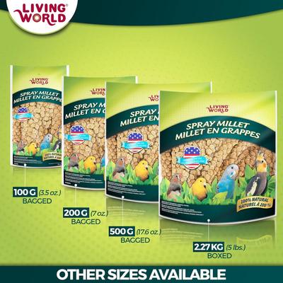 Show full view: Hari Spray Millet, 17.6-oz bag slide 9 of 10