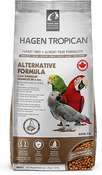 Hari Tropican Alternative Formula Parrot Food