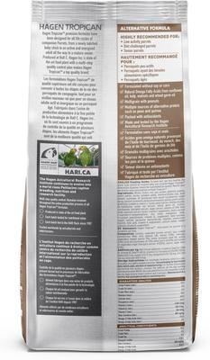 Show full view: Hari Tropican Alternative Formula Parrot Food, 4-lb bag slide 2 of 10