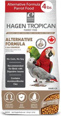 Show full view: Hari Tropican Alternative Formula Parrot Food, 4-lb bag slide 6 of 10