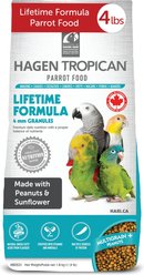 Hari Tropican Lifetime Formula Pellet Parrot Bird Food, 4-lb bag