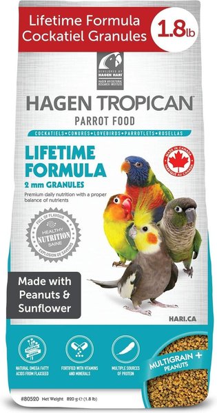 Hari Tropican Lifetime Gran 2-mm Bird Food