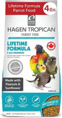 Show full view: Hari Tropican Lifetime Gran 2-mm Bird Food, 4-lb bag slide 6 of 9