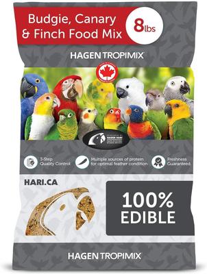 Show full view: Hari Tropimix Egg Food Mix Enrichment Food for Budgies, Canaries & Finches, 8-lb bag slide 3 of 10