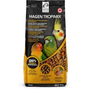 Hari Tropimix Peanut Flavored Lovebird & Cockatiel Bird Food, 2-lb bag