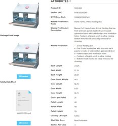 Harris Farms 2-Hole Galvanized Steel Chicken Nesting Box slide 2 of 2