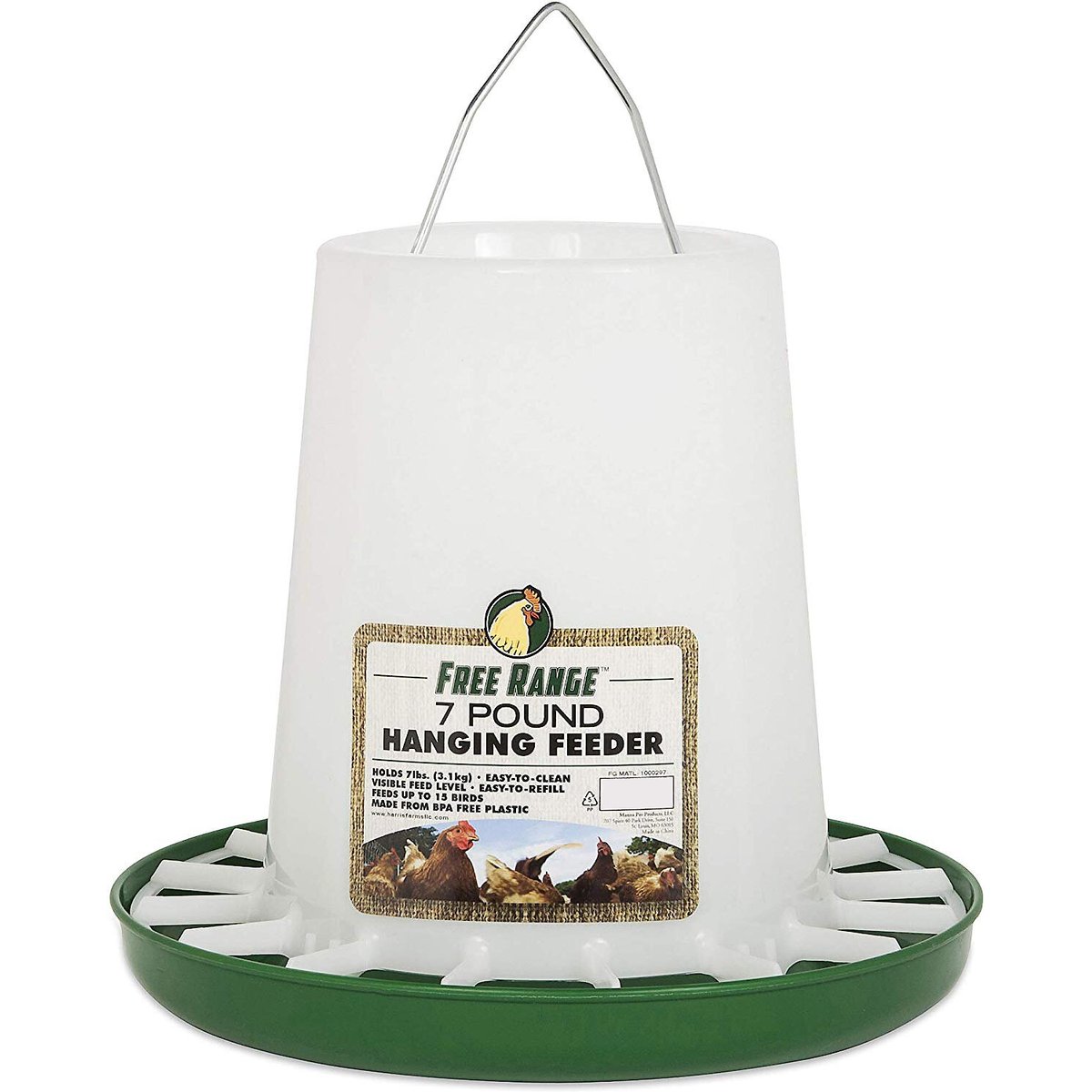 Harris Farms Free Range Hanging Poultry Feeder