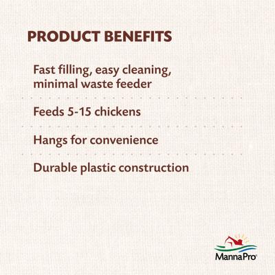 Show full view: Harris Farms Free Range Hanging Poultry Feeder slide 7 of 10