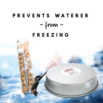 Show full view: Harris Farms Heated Drinker Waterer Base slide 2 of 7