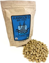Harrison's Bird Foods Adult Lifetime Coarse Organic Pellet Bird Food, 1-lb bag