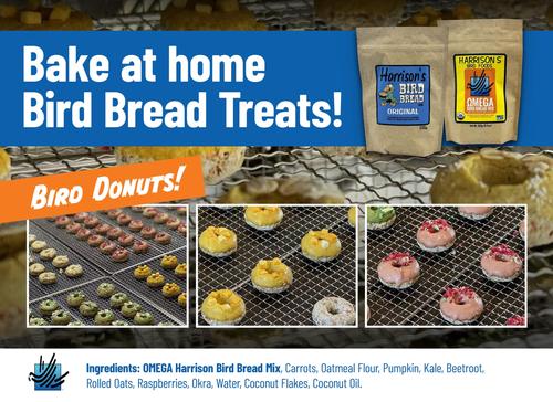 Show full view: Harrison's Bird Foods Bird Bread Mix Original Organic Bird Food, 9-oz bag slide 7 of 8