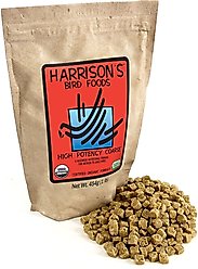 Harrison's Bird Foods High Potency Coarse Organic Pellet Bird Food, 1-lb bag