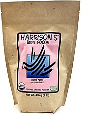 Harrison's Juvenile Hand-Feeding Formula Organic Powder Bird Food, 1-lb bag