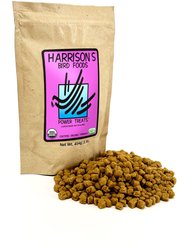 Harrison's Bird Foods Power Treats Organic Pellet Bird Food Bird Food, 1-lb bag