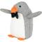 Show in main carousel: Harry Barker Dapper Penguin Plush Dog Toy, Gray slide 1 of 5
