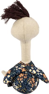 Show full view: Harry Barker Floral Print Ostrich Plush Dog Toy slide 3 of 8