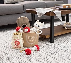 Harry Barker Fox Plush Dog Toy, White slide 2 of 3