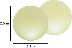 Harry Barker Glow Ball Dog Toy, Green, 2 count, Small: 2.5-in slide 2 of 8