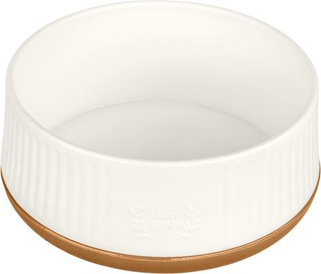 Show full view: Harry Barker Plastic Dog Bowl, White, 3-cup slide 3 of 7