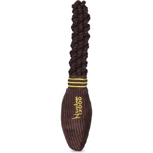HARRY POTTER Nimbus 2000 Squeaky Plush Dog Toy, 14-in