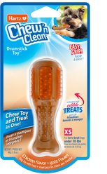 Hartz Chew 'n Clean Chicken Flavored Drumstick Dog Treat & Chew Toy X-Small