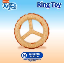 Hartz Chew 'n Clean Ring Dog Toy, Medium slide 2 of 9