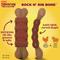 Show in main carousel: Hartz Chompathon Rock 'N Rib Bone Tough Dog Chew Toy, Brown, Medium slide 4 of 10