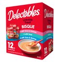 Hartz Delectables Bisque Variety Pack Lickable Cat Treats, 1.4-oz pouch, 12 count
