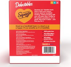 Hartz Delectables Squeeze Up Chicken, Tuna, Tuna & Salmon Variety Pack Grain-Free Lickable Cat Treats, 0.5-oz tube, 144 count bundle  slide 2 of 2