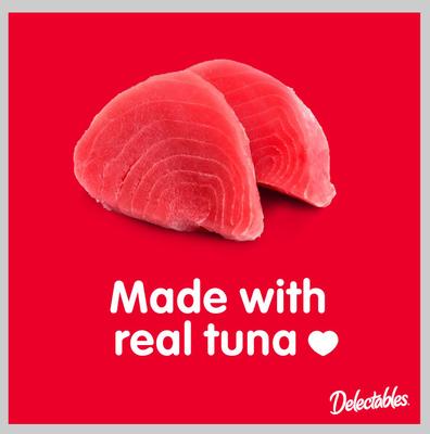 Show full view: Hartz Delectables Squeeze Up Tuna & Salmon + Squeeze Up Tuna Lickable Cat Treats, 0.5-oz tube, 32 count slide 7 of 10