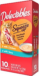 Hartz Delectables Squeeze Up Variety Pack + Bisque Variety Pack Lickable Cat Treats slide 2 of 9