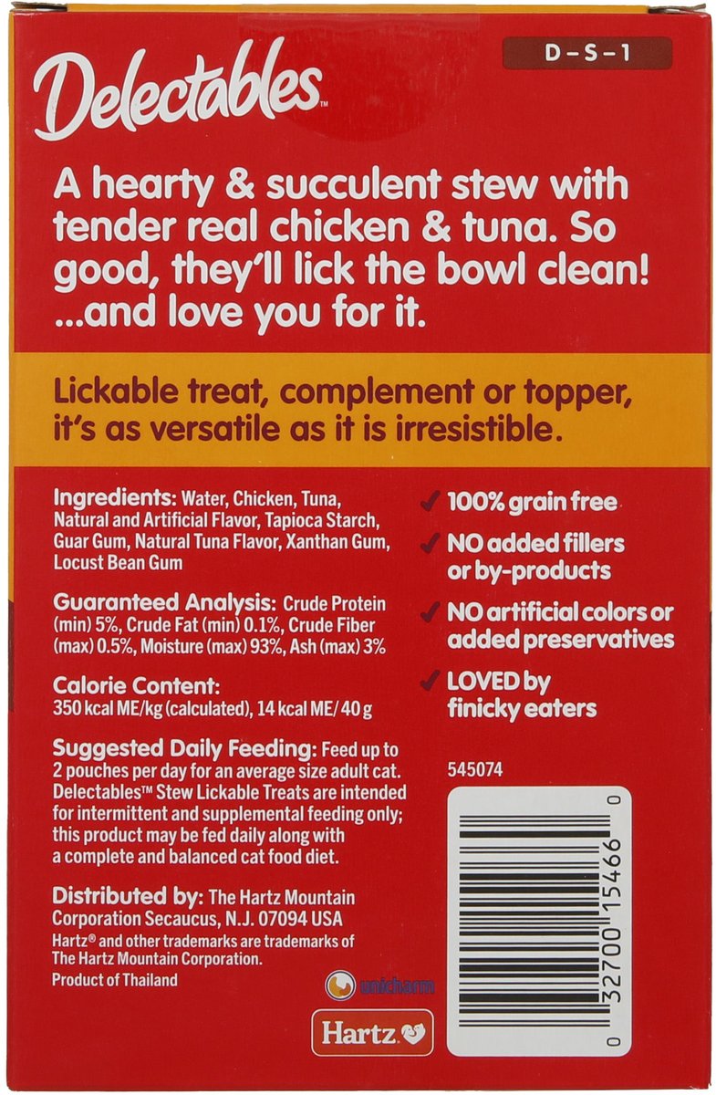 Hartz Delectables Roasted Chicken Cat Treat