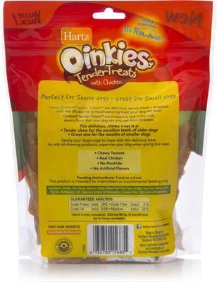 Show full view: Hartz Disposable Male & Female Diapers, Medium, 32 count + Oinkies Tender Treats Real Chicken Dog Treats slide 7 of 9