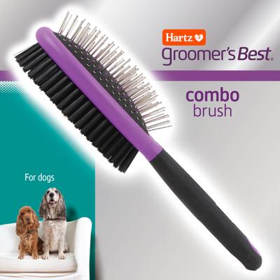Show full view: Hartz Groomer's Best Combo Dog Brush slide 3 of 12