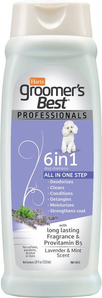 Hartz Groomer's Best Senior Dog Shampoo, 18-oz bottle