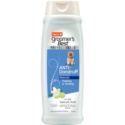 Hartz Hartz Groomer's Best Professionals Anti-Dandruff with Jasmine & Citrus Scent Dog Shampoo, 18-fl oz bottle