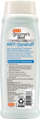 Show full view: Hartz Groomer's Best Professionals Anti-Dandruff with Jasmine & Citrus Scent Dog Shampoo, 18-fl oz bottle slide 2 of 10