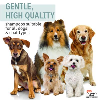 Show full view: Hartz Groomer's Best Professionals Deep Cleanse with Olive Oil & Fresh Water Lily Scent Dog Shampoo, 18-fl oz bottle slide 9 of 10
