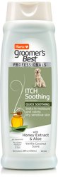 Hartz Groomer's Best Professionals Itch Soothing with Vanilla Coconut Scent Dog Shampoo, 18-fl oz bottle