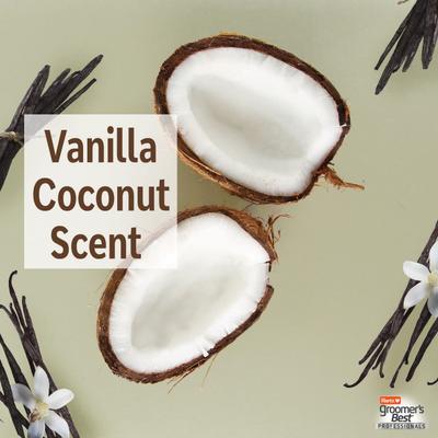 Show full view: Hartz Groomer's Best Professionals Itch Soothing with Vanilla Coconut Scent Dog Shampoo, 18-fl oz bottle slide 5 of 9