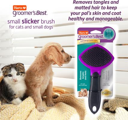 HARTZ Groomer's Best Slicker Brush for Dogs Cats