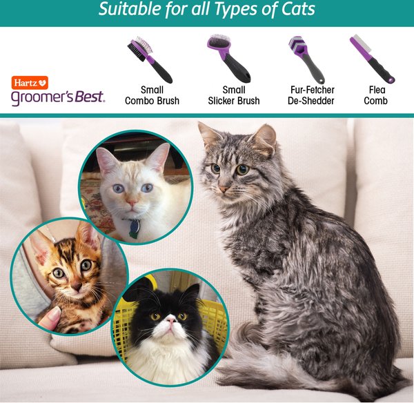 Show full view: Hartz Groomer's Best Slicker Brush for Dogs & Cats slide 5 of 11