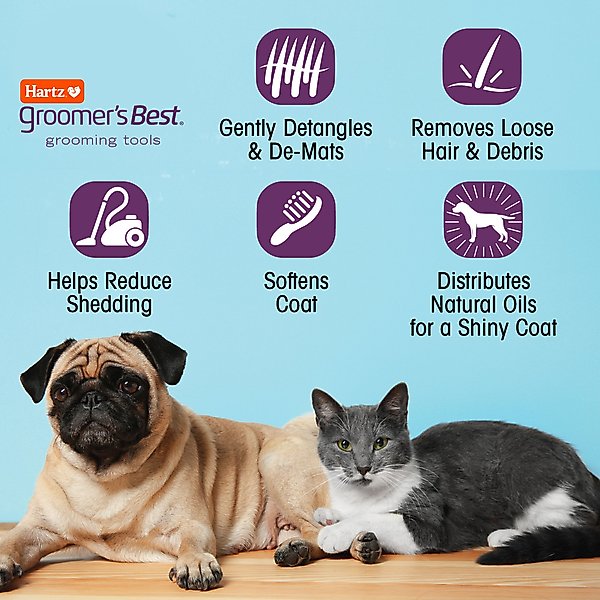 Show full view: Hartz Groomer's Best Slicker Brush for Dogs & Cats slide 8 of 11