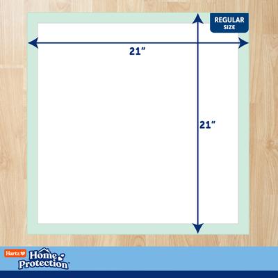 Show full view: Hartz Home Protection Unscented Odor Eliminating Gel Dog Pads, 50 count slide 7 of 9