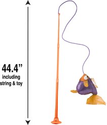 Hartz Just for Cats Gone Fishin' Cat Wand Toy with Catnip, Color Varies slide 2 of 6