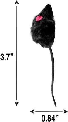 Show full view: Hartz Just for Cats Mini Mice Cat Toy with Catnip, 5 count slide 3 of 8