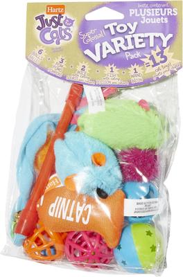 Show full view: Hartz Just for Cats Toy Variety Pack, 13 count slide 7 of 10