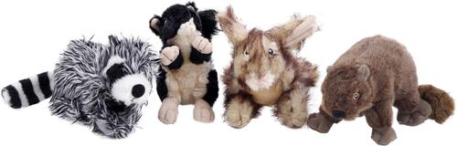 Show full view: Hartz Nature Collection Animals Plush Dog Toy, Character Varies slide 6 of 8