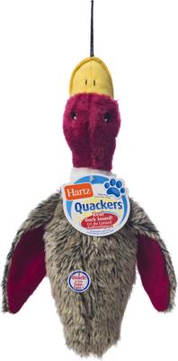 Show full view: Hartz Nature's Collection Quackers Squeaky Plush Dog Toy, Color Varies, Large slide 4 of 9